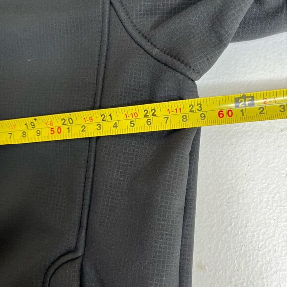 Kirkland Signature Soft Shell Black Jacket Water Resistant Pockets Men Large - Picture 10 of 12
